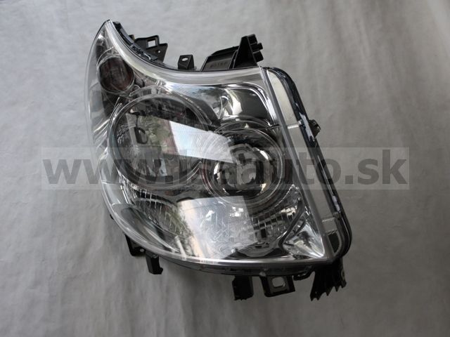 Reflektor predn prav H1+H7 BOXER - JUMPER - DUCATO 2006--