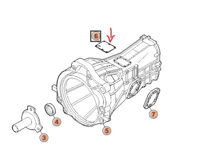 Horn� kryt prevodovky DAILY 5st. Prevodovka