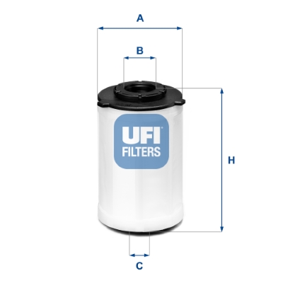 Filter paliva 2,0 / 2,2 HDI BOXER - JUMPER 2016--UFI