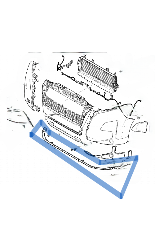 Spodn� v�stuha n�raznika BOXER JUMPER DUCATO MOVANO 2024--