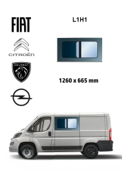Bo�n� �av� posuvn� okno  JUMPER BOXER DUCATO MOVANO TOYOTA PROACE MAX  8m3, d�ka L1