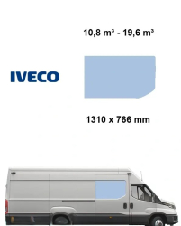 Bo�n� prav� pevn� okno   Iveco Daily 2014-* (10,8 m³-19,6 m³)
