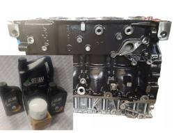 Polomotor - EURO 6   blok motora s piestami a k�ukou + 7 L oleja + filter FIAT DUCATO / DAILY 2,3