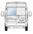 av pevn okno krdlovch dver BOXER - JUMPER - DUCATO 2006--